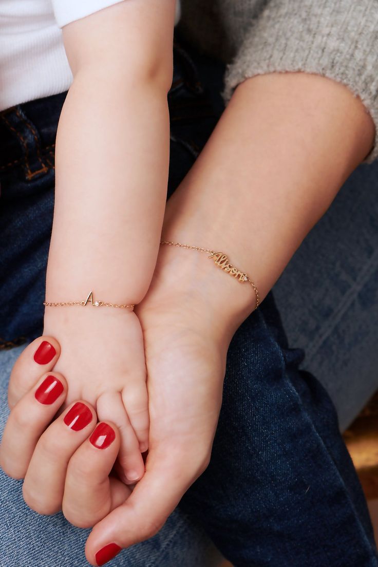 Create a timeless keepsake with our custom baby bracelets. Personalize with baby's name, birthdate, or initials, beautifully handcrafted in sterling silver, gold, or hypoallergenic materials.